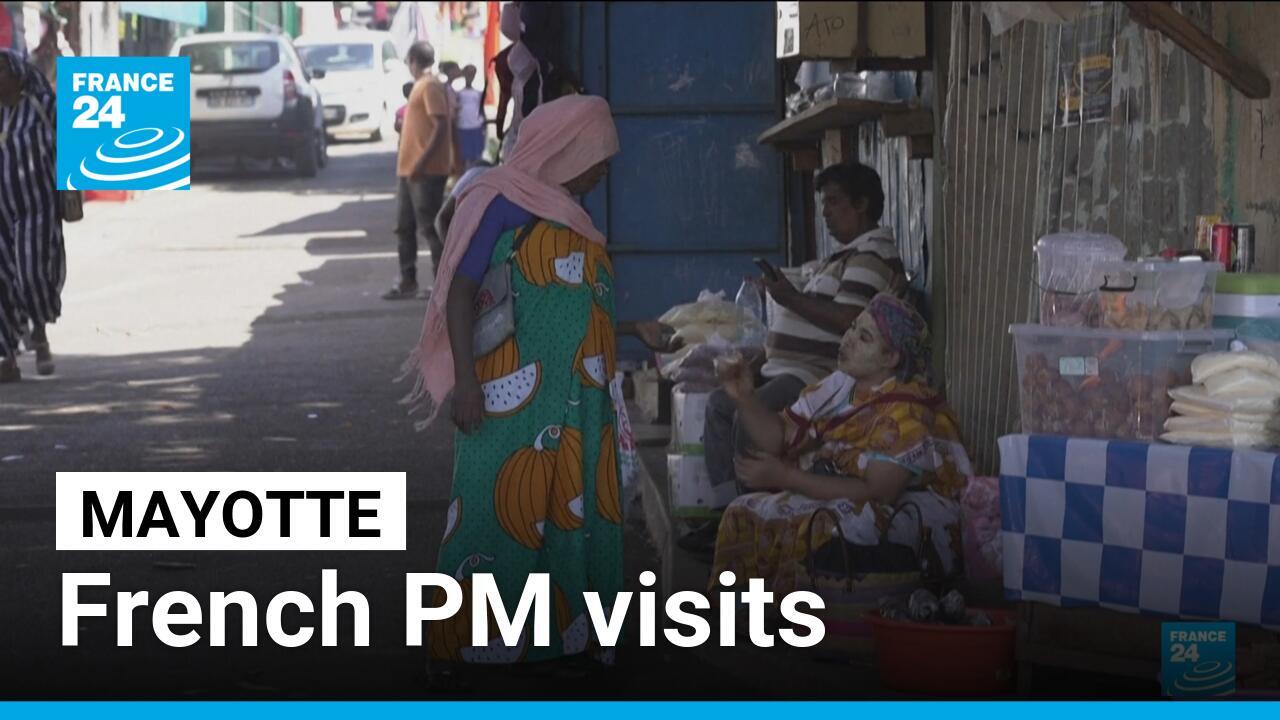 French PM Borne visits Mayotte amid growing water crisis - France 24